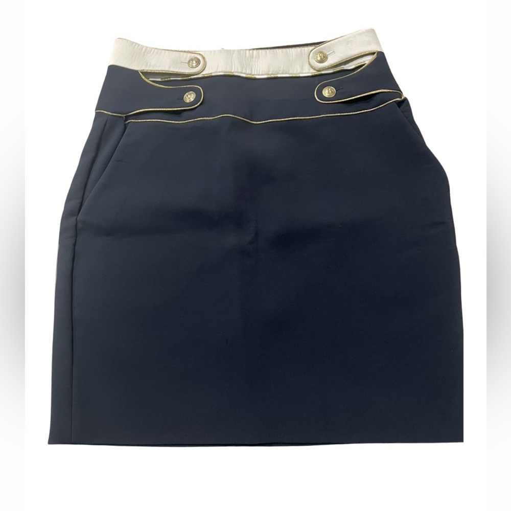 Balmain skirt New colour blue size It. 42